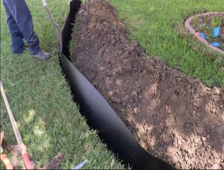 Tree Root Barrier Installation